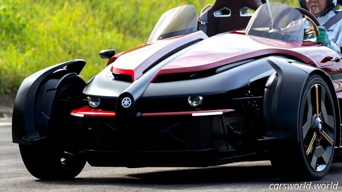 Este prototipo de Yamaha puede girar las tres ruedas a la vez | Carscoops